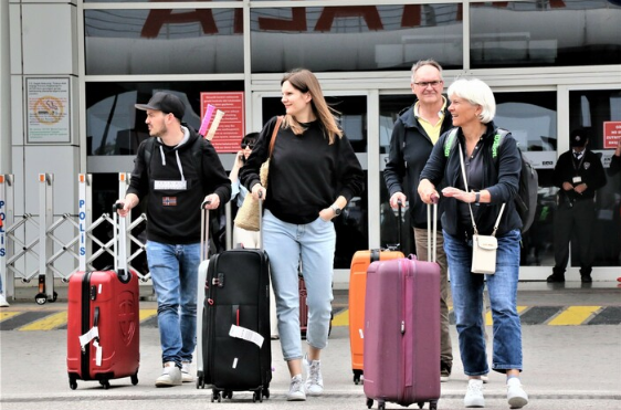 Foto - Antalya'da 2023 yılında turist sayısı 4 ayda rekor kırdı