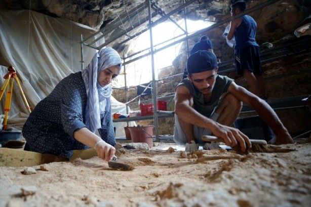 Foto - Antalya'da 500 bin yıllık mağaradan "cımbız"la tarih ayıklıyorlar