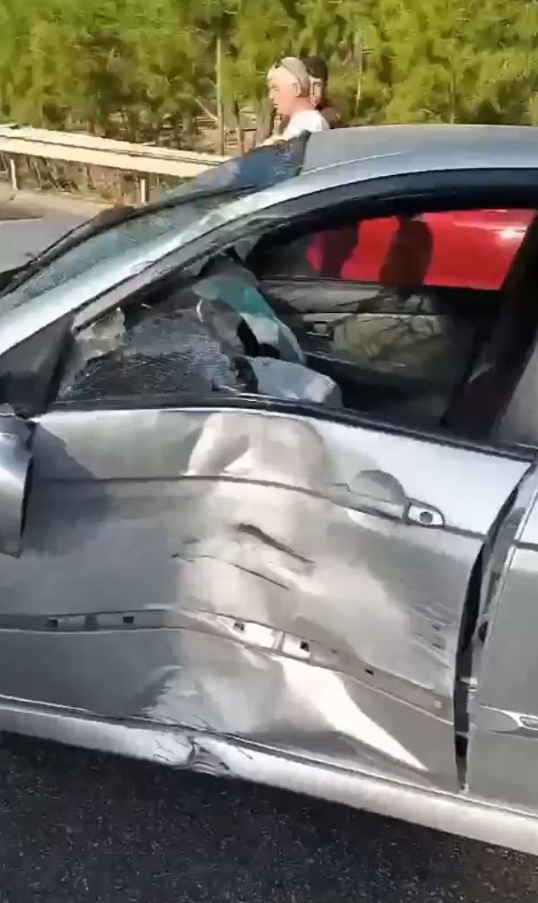 Foto - Antalya’da feci kaza! 12 araç birbirine girdi