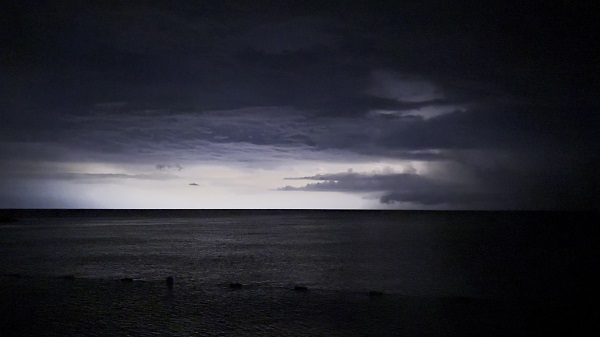 Foto - Antalya'da gece şimşeklerle aydınlandı