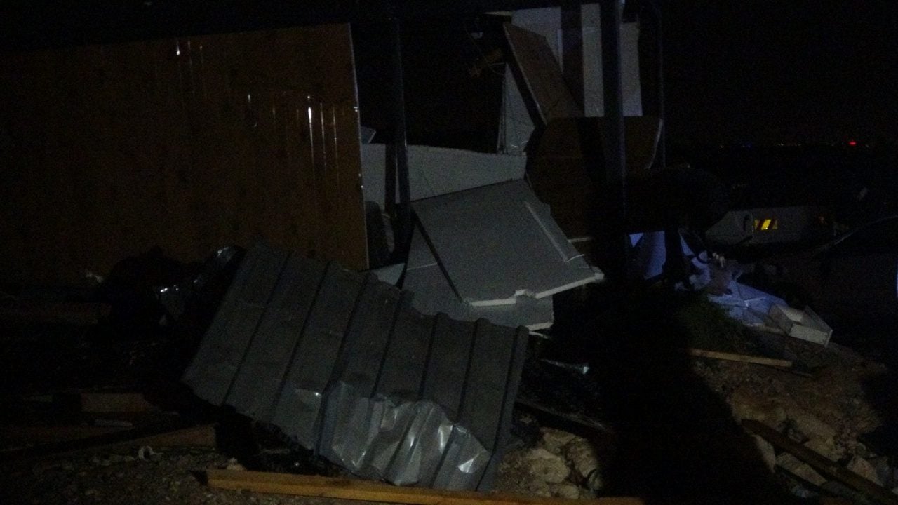 Foto - Antalya’da hortum şantiyeyi vurdu: 4 işçi öldü, 1 işçi yaralandı