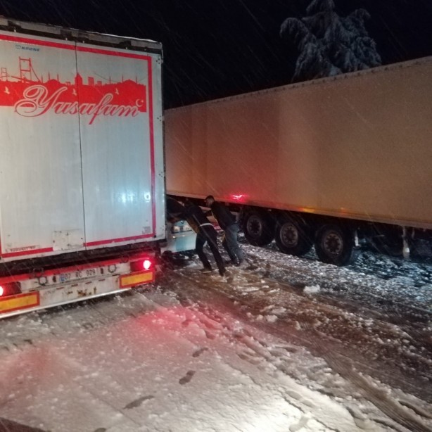 Foto - Antalya'da kar yağışı başladı! Yetkililer uyardı