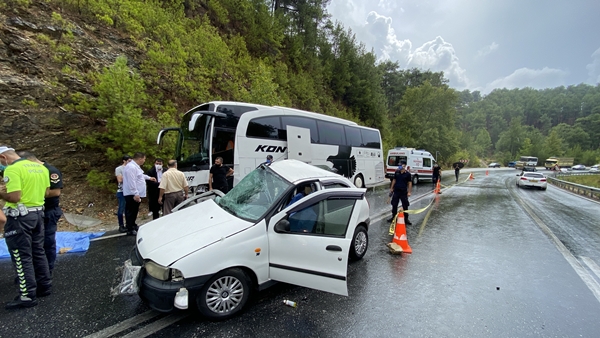 Foto - Antalya'da korkunç kaza!