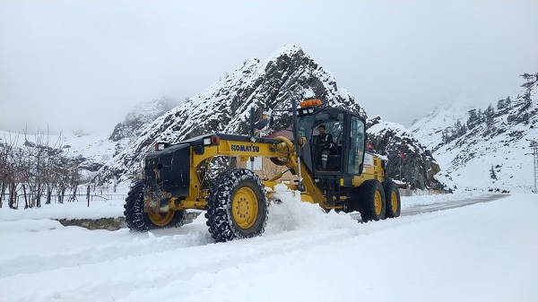 Foto - Antalya'da nisan ayında karla mücadele çalışması