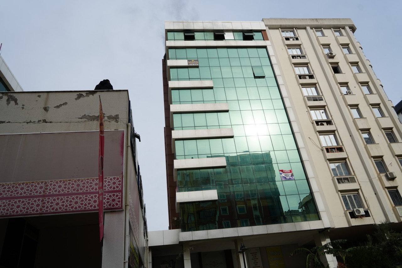 Foto - Antalya'da ofis yangını! Mal kaybı büyük