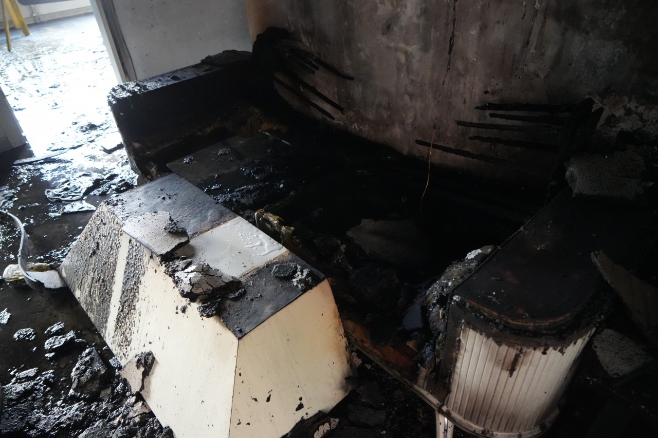 Foto - Antalya'da ofis yangını! Mal kaybı büyük