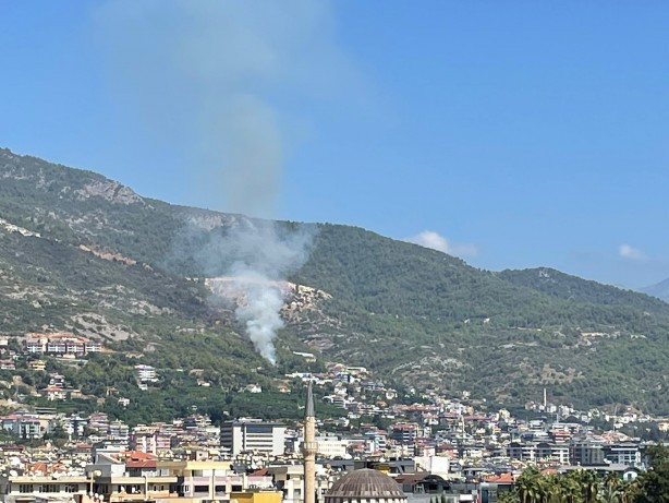 Antalya'da orman yangını 