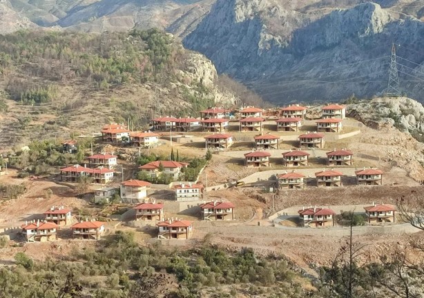 Foto - Antalya'da orman yangını sonrası yeni bir köy inşa edildi