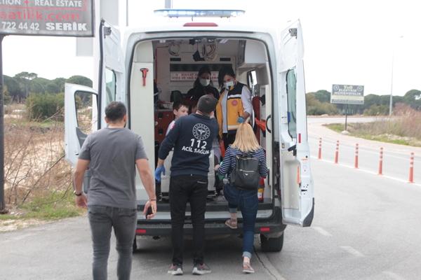 Foto - Antalya'da zincirleme kaza: Yaralılar var