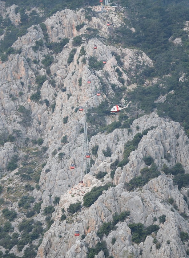 Foto - Antalya’daki teleferik kazası sonrası filmleri aratmayan kurtarma operasyonu!