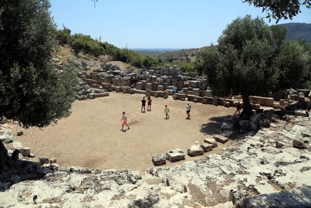 Foto - Antik çağın 3 bin yıllık liman kenti "Kaunos"