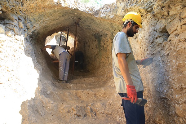Foto - Antik kentte su kaynağı bulundu