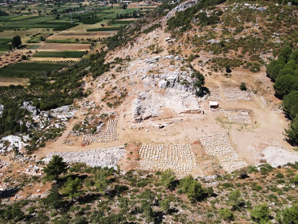 Foto - Antik kentteki çalışmalar sonucunda öyle bir şey çıktı ki... Görenler gözlerine inanamadı!