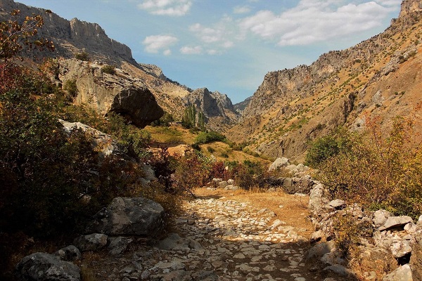 Foto - Antik yol böyle görüntülendi