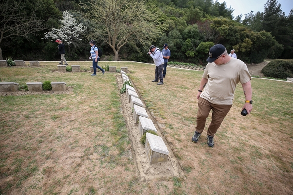 Foto - Anzak askerlerin torunlarından dünyaya barış mesajı