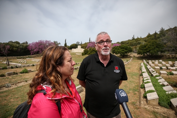 Foto - Anzak askerlerin torunlarından dünyaya barış mesajı