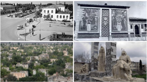 Foto - AP, Ağdam'dan şoke eden kareleri dünya ile paylaştı! 21 yıl sonra...