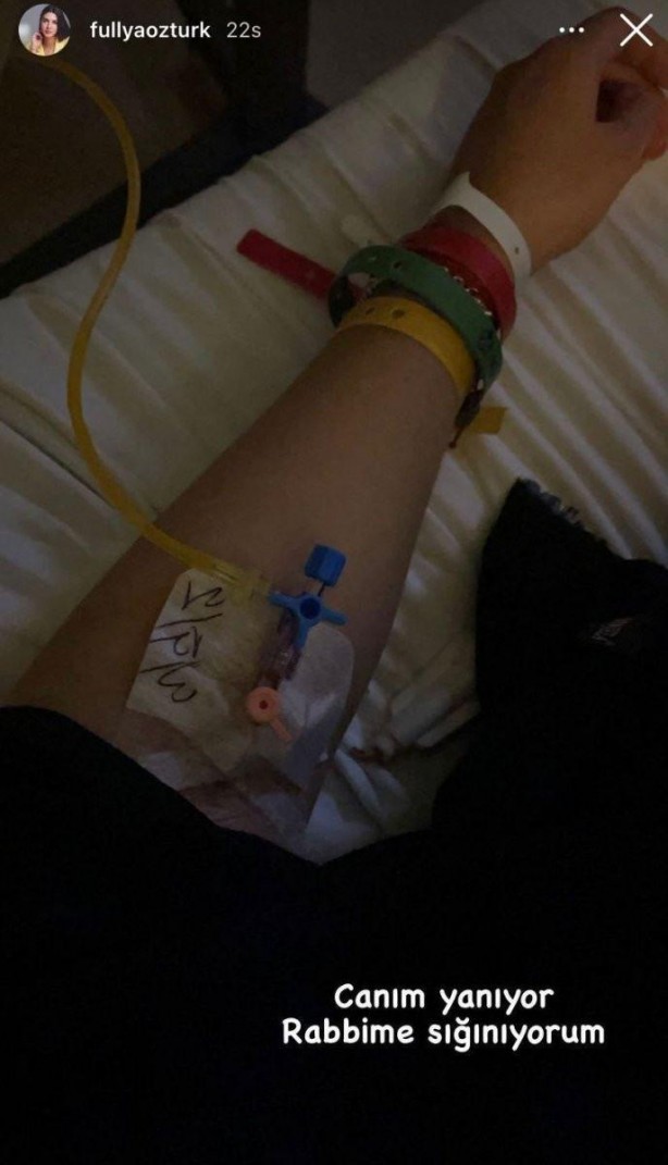 Foto - Apar topar hastaneye kaldırılan Fulya Öztürk'ün son hali