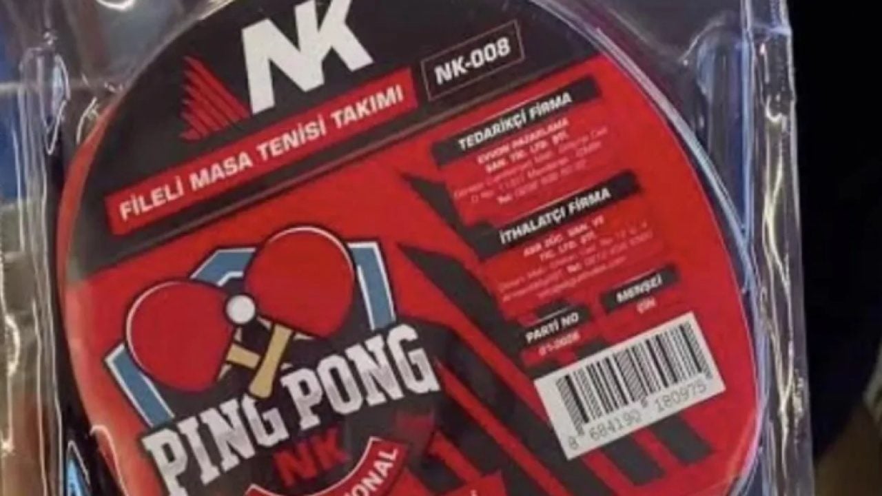 Foto - Apar topar toplatılıyor! Masa tenisi takımında kimyasal skandalı
