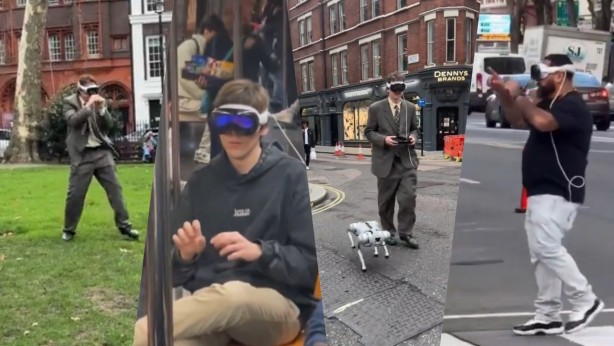 Apple'ın yeni gözlüğü ABD sokaklarında insanları zombileştirdi! Türkiye fiyatı dudak uçuklattı!