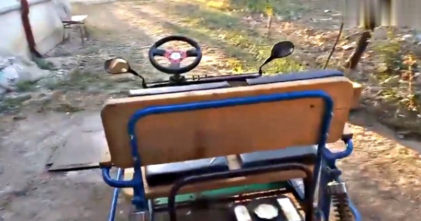 Foto - Araba alamayan kişi oturup kendi arabasını böyle kendi yaptı! Dikkat çeken haber...