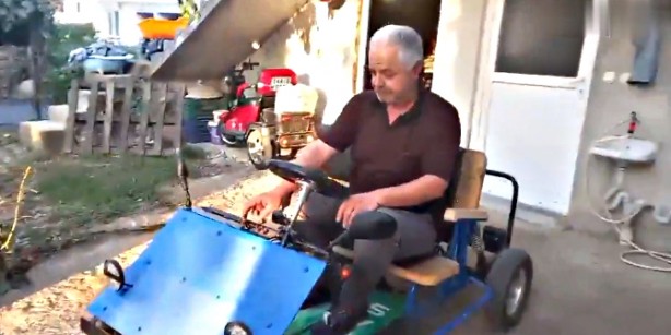 Foto - Araba alamayan kişi oturup kendi arabasını böyle kendi yaptı! Dikkat çeken haber...