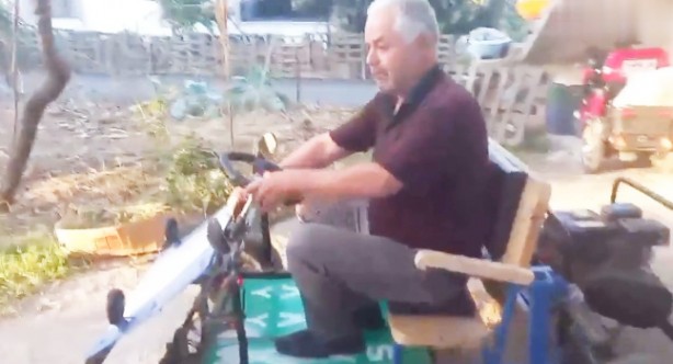 Foto - Araba alamayan kişi oturup kendi arabasını böyle kendi yaptı! Dikkat çeken haber...