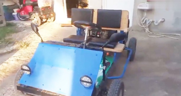 Foto - Araba alamayan kişi oturup kendi arabasını böyle kendi yaptı! Dikkat çeken haber...