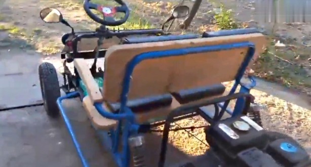 Foto - Araba alamayan kişi oturup kendi arabasını böyle kendi yaptı! Dikkat çeken haber...