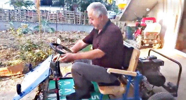 Foto - Araba alamayan kişi oturup kendi arabasını böyle kendi yaptı! Dikkat çeken haber...