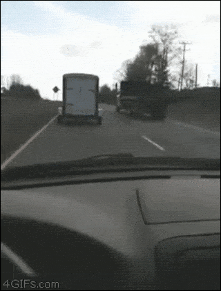 Foto - Araba kameralarına yakalanan tuhaf görüntüler