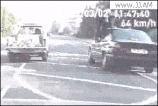 Foto - Araba kameralarına yakalanan tuhaf görüntüler