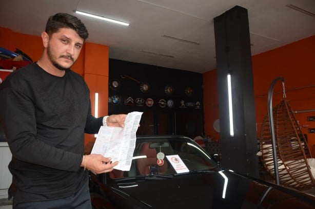 Arabası ile trafikte öyle bir hareket yaptı ki! 300 bin liralık ceza yedi