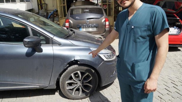 Foto - Arabasını paramparça halde buldu! Kimin yaptığını öğrenince asıl şoku o zaman yaşadı