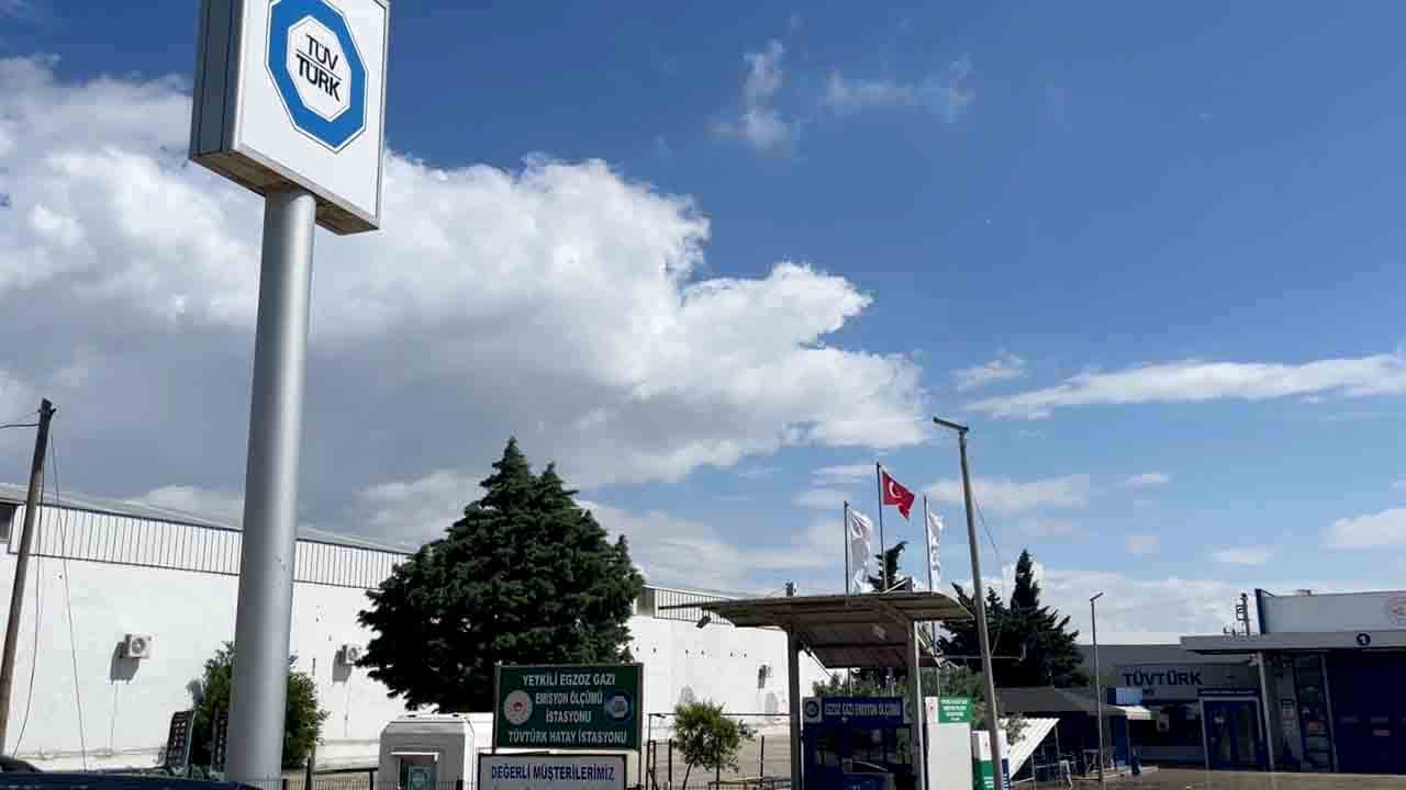 Araç muayenesine gidenler şaşkına döndü