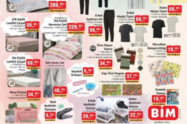 Foto - Araç sahipleri, yeni evlenecekler, oyun bağımlıları dikkat! BİM son indirimlerini Türkiye'ye duyurdu