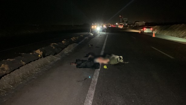 Foto - Aracın çarpmasıyla 25 metre sürüklendi