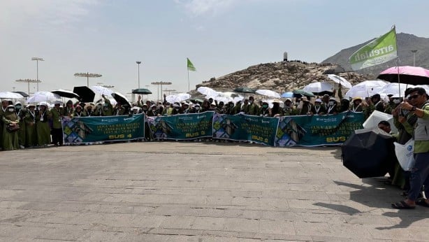 Arafat vakfesi için hazırlıklar tamamlandı