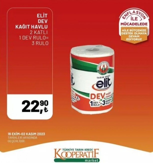 Foto - Aralarında çok sayıda ürün var! Tarım Kredi’de müthiş indirimler başladı