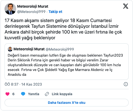 Foto - Aralarında İstanbul, İzmir ve Ankara da var! Eyvah ki ne eyvah! O isim, "Can kayıplarına hazır olun" diyerek uyardı! 17 Kasım’a aman dikkat
