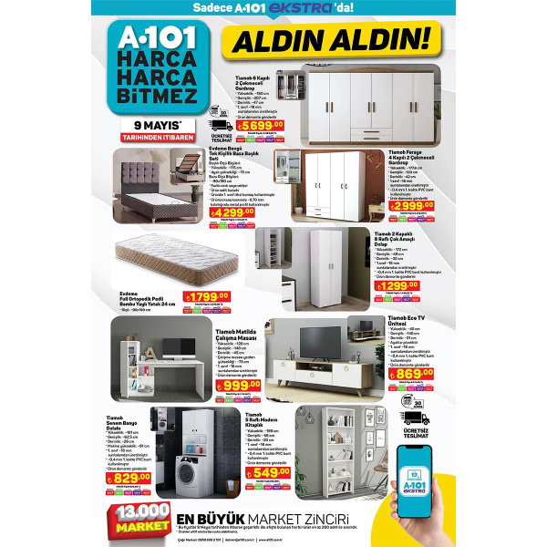 Foto - Aralarında sürpriz ürünler var! A101’de haftanın indirimleri geldi