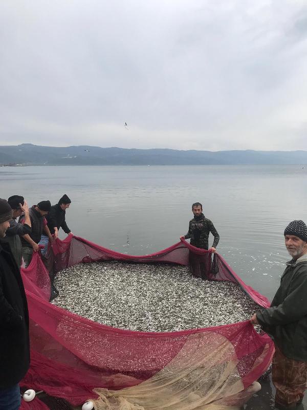 Foto - Aralık ayında 5 buçuk ton gümüş balığı yakaladılar