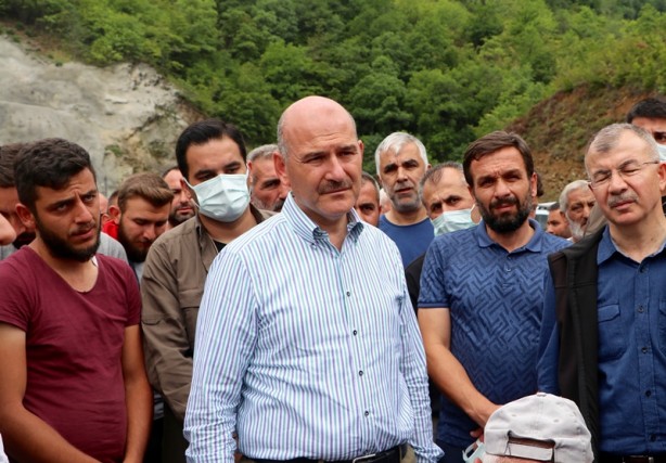 Foto - Arama çalışmaları sürüyor! Bakan Soylu bölgede