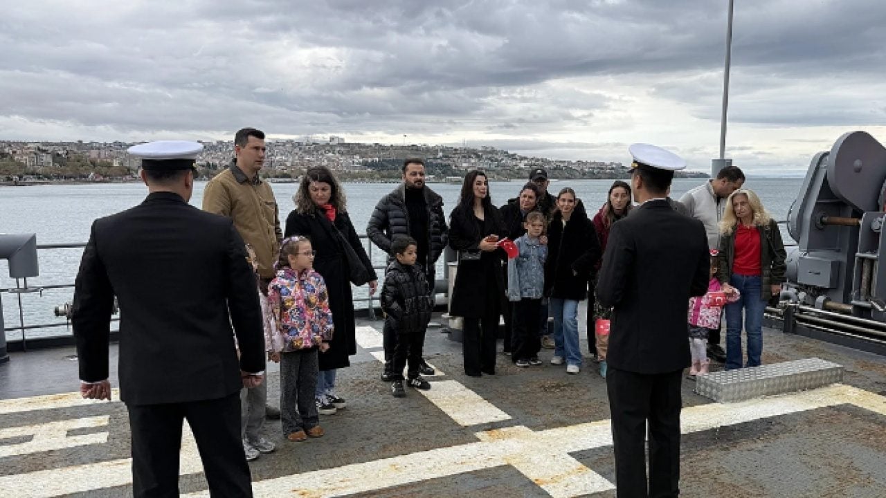 Foto - Arama kurtarma devine büyük ilgi: TCG Işın’a 4 bin ziyaret