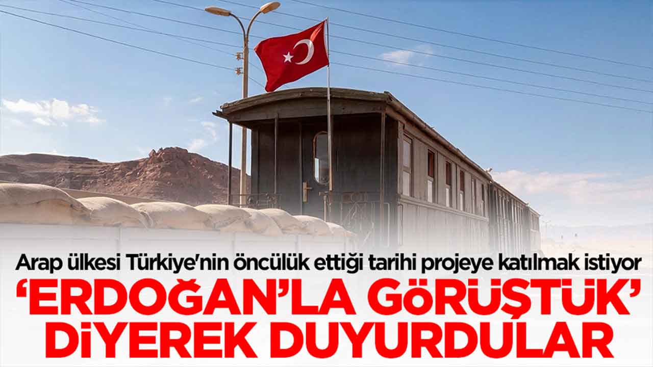 Arap ülkesi Türkiye'nin öncülük ettiği tarihi projeye katılmak istiyor: Erdoğan ile görüştük' diyerek duyurdular
