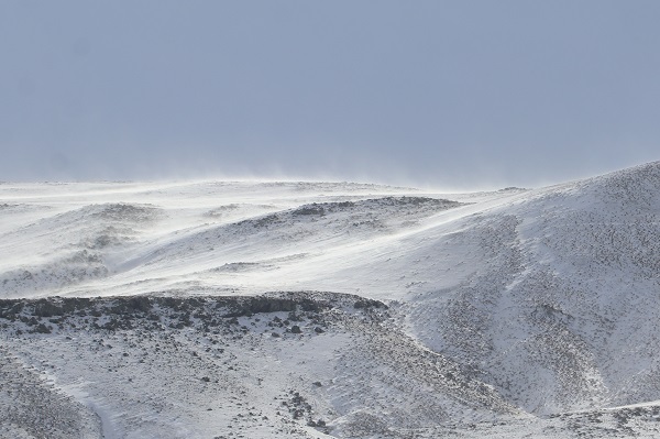 Foto - Aras Dağları'nda görsel şölen: Kar şelalesi