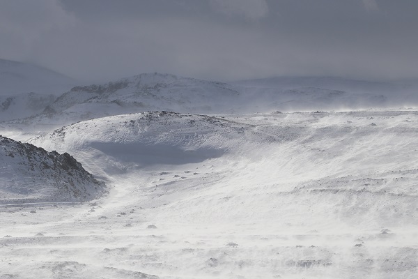 Foto - Aras Dağları'nda görsel şölen: Kar şelalesi
