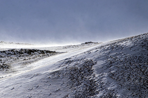 Foto - Aras Dağları'nda görsel şölen: Kar şelalesi