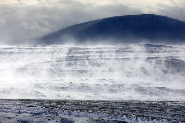 Foto - Aras Dağları'nda görsel şölen: Kar şelalesi