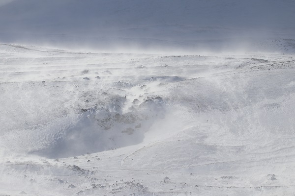 Foto - Aras Dağları'nda görsel şölen: Kar şelalesi